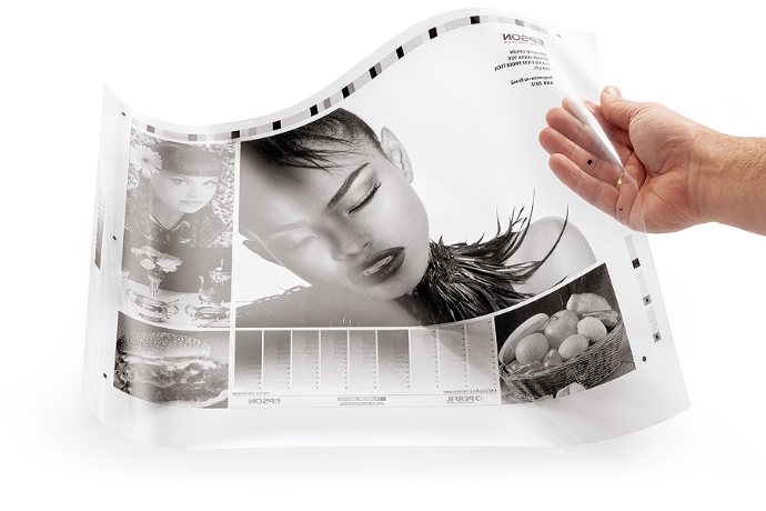 impressão de testform em fotolito feito pela epson s40600